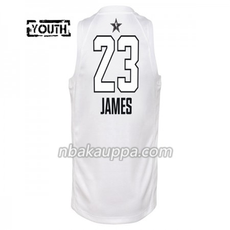 Cleveland Cavaliers LeBron James  23 2018 Kaikki tähti Jordan Brand Valkoinen Pelipaidat Swingman - Lasten